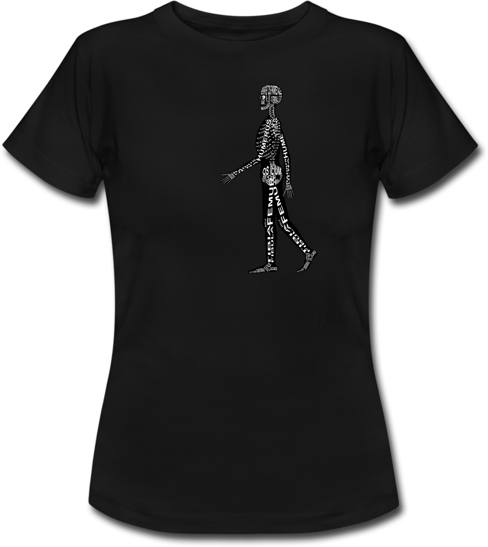 T-Shirt mit Herz-Anatomie für Ärzte und Medizin-Studenten - Wort Anatomie
